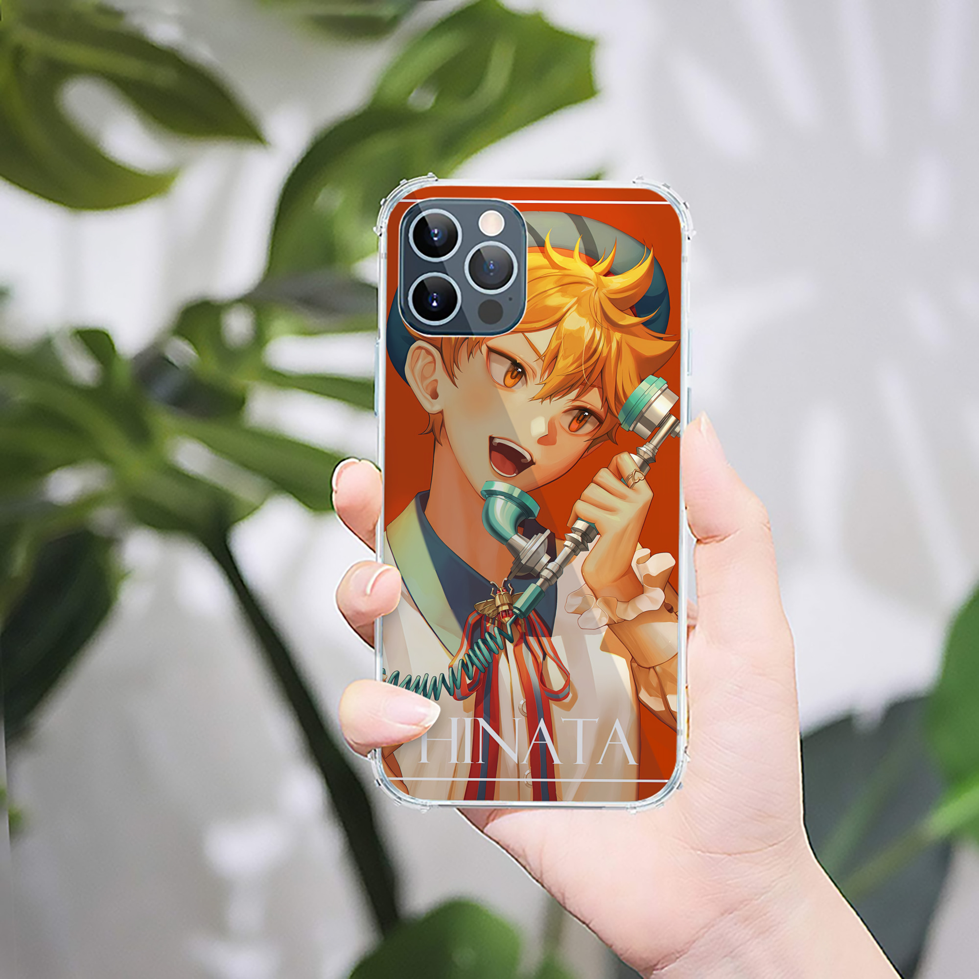 （画像用） ハイキュー!! Haikyu!! 【iPhone 12シリーズ対応】透明スマホケース（クリアソフトケース）